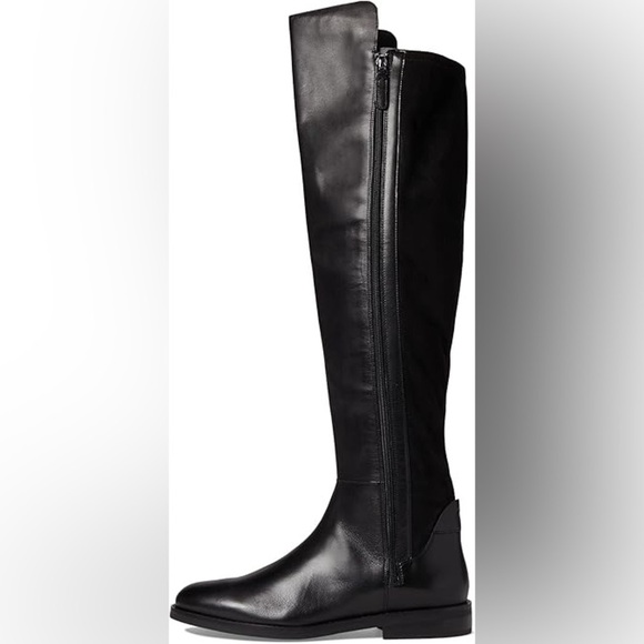 Cole Haan Women’s Chase Suede‎ Round toe Over-The-Knee Boots Black Size 6.5B - Picture 2 of 9